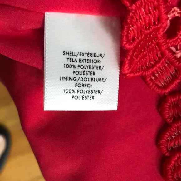 Ann Taylor Petite Two Tone Lace Sheath Dress - Picture 12 of 12